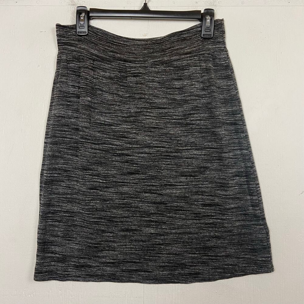 Cut Loose Skirt Gray Viscose Pull On Coastal Beach Boho Comfort NWT Size Small